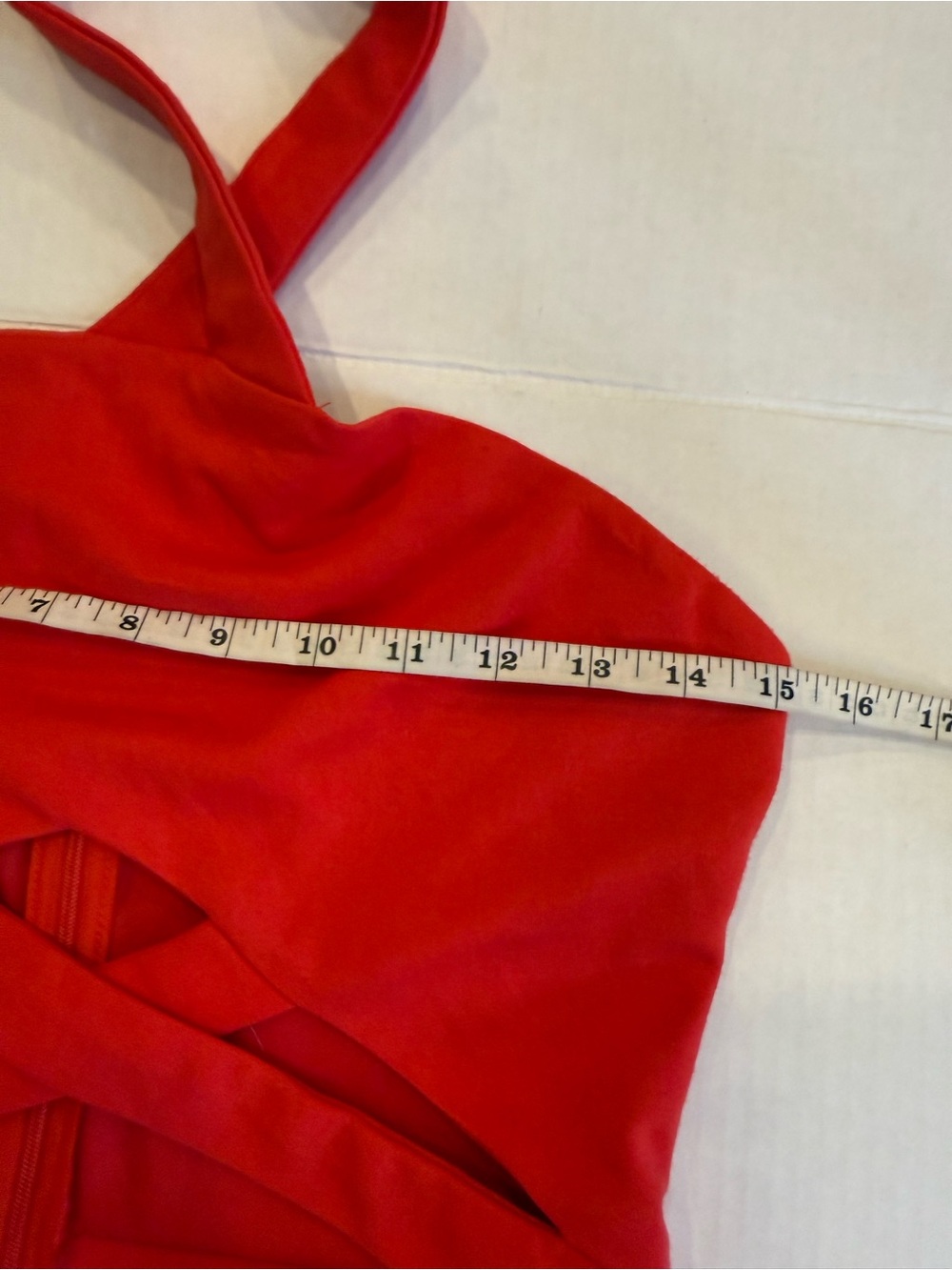 Superdown Kimber Cut Out Bodycon Mini Dress Red Size Medium Party - Picture 9 of 13